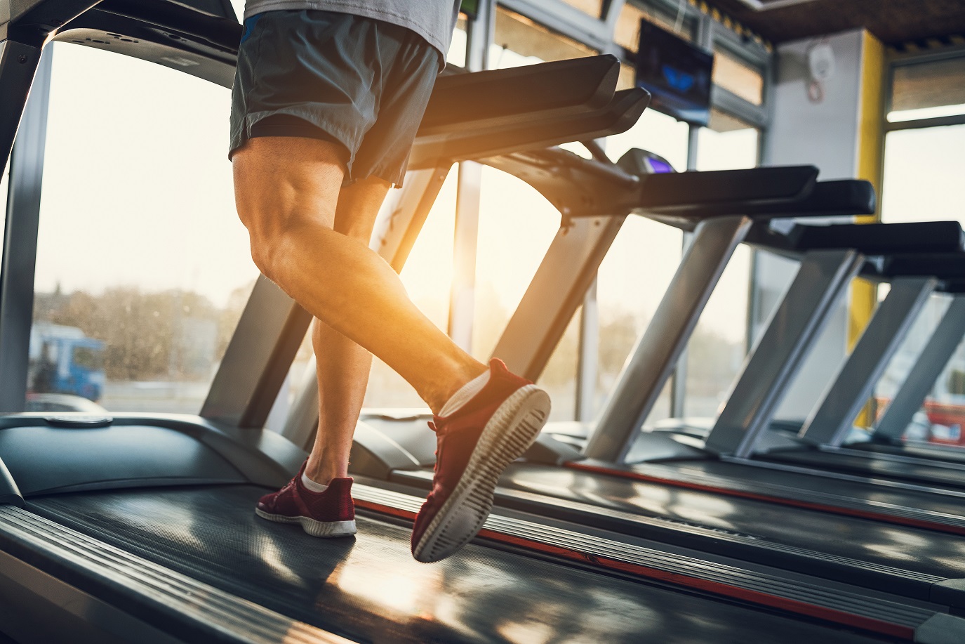 Exercise 2 out of 4. Running on Treadmill. Run on a Treadmill. On Running. Treadmill Running with Shoes.